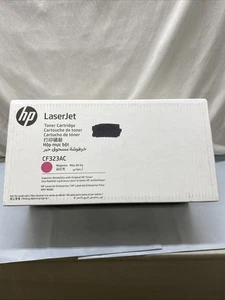 Neu Original fabrikversiegelt HP Laserjet CF323AC Magenta Druckpatrone Ablaufdatum 2021 - Bild 1 von 16
