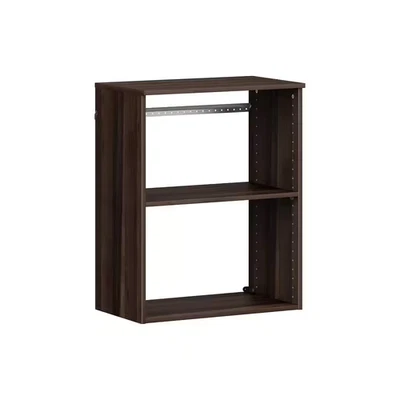 Style+ 14.59 In. D X 25.12 In. W X 31.28 In. H Modern Walnut Wood Closet System - Image 1 of 4