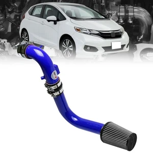 HPS Blue Cold Air Intake Kit (Converts to Shortram) For 15-20 Honda Fit 1.5L MT - Picture 1 of 4