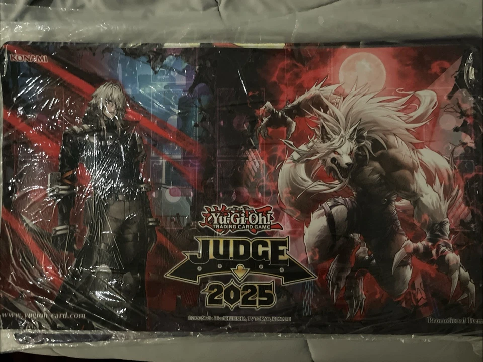 Yu-Gi-Oh Judge Exclusive *NEW* Playmat K9 Lupis K9 Werewolf - Image 1 of 1