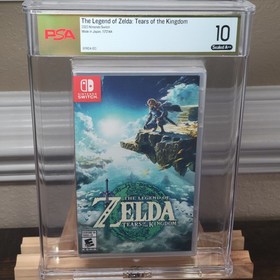 Zelda Tears of the Kingdom Nintendo Switch PSA 10 A++ 1st Print CGC VGA WATA