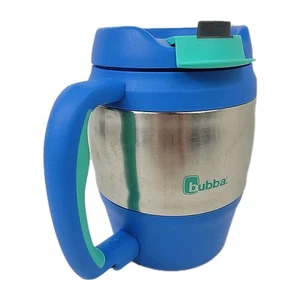 Bubba Fass 52 Unzen Fassförmiger Reisebecher Becher Aqua Himmelblau & Edelstahl - Bild 1 von 8