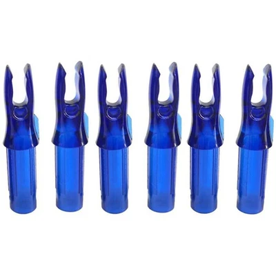 60pcs Arrow Nocks ID6.2mm Insert Tails Plastic Archery Arrow Shaft Bow Hunt DIY - Image 1 of 4