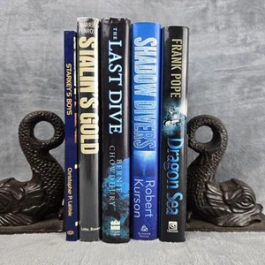 Lot Of 5 Dive Books Navy, Underwater, Archaeology, Salvage, Treasure Diving - Picture 1 of 13