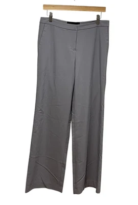 Pantalones Kardashian Colección Mujer 10 Gris Guijarro Pierna Recta Carrera Oficina Foto 1 de 4