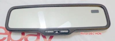 2012-2015 Honda Civic  Rear View Mirror w/ Auto-Dim & Compass - OEM - Pls Read - Image 1 of 3