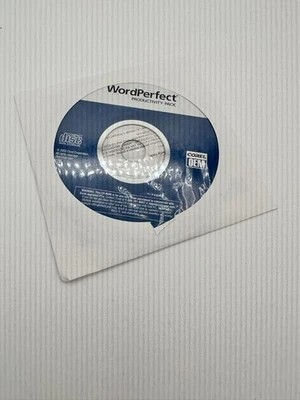 Dell 2003 PC Coral WordPerfect Productivity Pack Revision A00 CD NEW & SEALED - Image 1 of 2