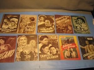 35 Stück Progress Filmprogramme der DDR von 1950/60,Stars,Filme,Zeitgeist Nr.11 - Bild 1 von 5