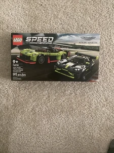 Lego #76910 Aston Martin Valkyrie & Vantage Speed Champions Retired New Sealed - Picture 1 of 3