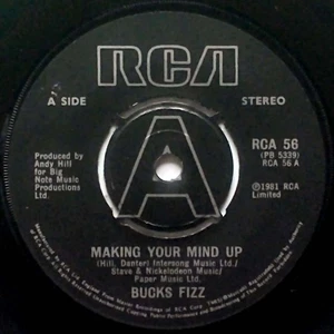 Bucks Fizz - Making Your Mind Up / Don't Stop [7" 45 rpm Single] UK Import - Picture 1 of 1