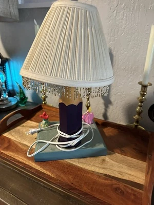 Vintage Disney Princess Table Lamp Cinderella Aurora & Ariel  - Image 1 of 4