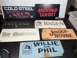 Vintage Original Movie & TV Filming/Production Signs - Picture 1 of 15
