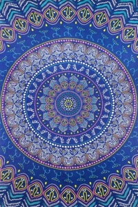 3D Tapestry "Taino Mandala" 60 x 90 - FREE SHIPPING - Picture 1 of 7