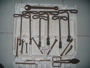 BALILLA FIAT SET 17 PEZZI ATTREZZI MANUTENZIONE D'EPOCA - Foto 1 di 1