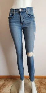 Nobody Denim Ladies P6462 Geo Ankle Skinny Leg Mid Rise Artisan Jeans Size 30 #2 - Picture 1 of 15