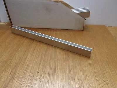 1/2" Base X 1" Leg X 12" 6063 Aluminum U Channel .062" Wall Square Corner USA - Image 1 of 4