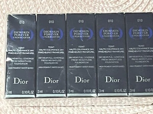 10 Diorskin Forever Undercover Teint 24H Full Coverage Foundation 0.10 fl oz NEW - Picture 1 of 10