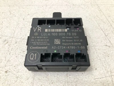 13-16 Mercedes Benz GL450 GL550 Front Right Pass Door Control Module 1424 OEM - Image 1 of 4