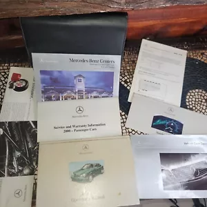 Genuine 2000 Mercedes-Benz Owners Manual - Picture 1 of 5