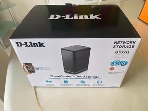 D-Link DNS-320L 2 Bay 3.5" HDD NAS Unit, NEW (opened box) never used - Picture 1 of 6