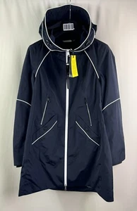 Creenstone Women's A-Line Functional Raincoat, Midnight, Size 42 - Picture 1 of 3