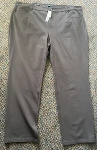 Talbots Women's Plus  Size 22W Dress Pants Heritage Boot Pants  Brown NWT (B28) - Picture 1 of 5