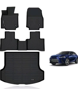 KELCSEECS Floor Mats & Cargo Liner Custom Lexus RX 2023 2024, All Weather #T6 - Picture 1 of 7