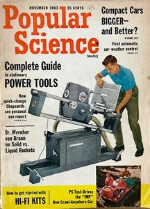 Popular Science Magazine Monthly Booklet November 1963 - Picture 1 of 6