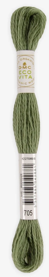DMC Eco Vita Naturally Dyed Crewel Wool Embroidery Thread - Color 705 - Image 1 of 1