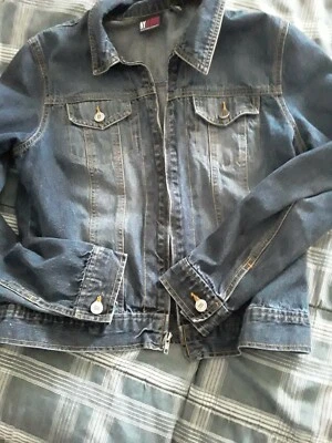 Chaqueta vaquera NY Jeans mujer talla M azul desgastado Foto 1 de 4