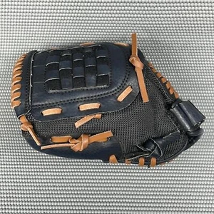 Adidas 9.5” Youth Easy Close Baseball Glove Model TS9500 Black Brown Left LHT - Picture 1 of 8