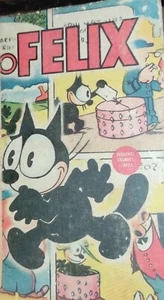 1945 OLD VERY RARE FELIX THE CAT ARGENTINA COMIC BOOK WITH KFS INC LICENSE - Picture 1 of 13
