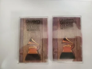 Grammys Greatest Country Moments Volume 1 & 2 Cassette Tapes - Picture 1 of 5