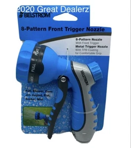 Belstrom 8-Pattern Front Trigger Nozzle With Lock For Continuous Spray TPR Coat - Picture 1 of 5