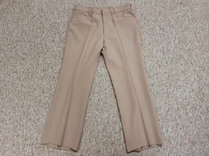Vintage Levis Pants Mens 36x30 Beige Trousers Dress Action Slacks Sta-Prest - Picture 1 of 13