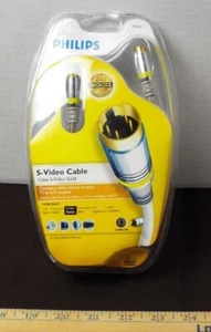 Philips 6ft S-Video Cable M62791 Gold Plated Connectors 24k New in Package  - Picture 1 of 4