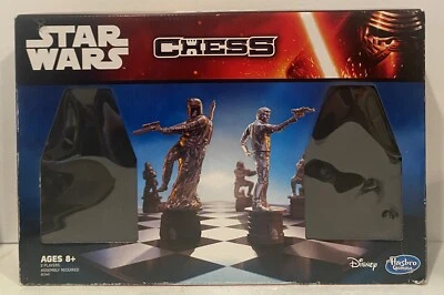 Star Wars Chess Set The Force Awakens 100% Complete In Box Hasbro 2014 - Image 1 of 4