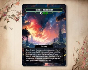 Finale Devastation - High Quality Custom Card [ Alternative Custom Art ] - Picture 1 of 1