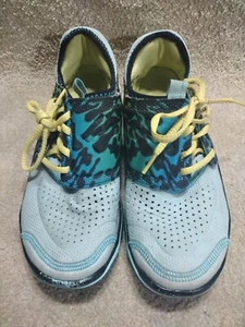 Under Armour Womens Micro G Toxic Six 1235698-440 Multicolor Running Shoe Sz 8 - Picture 1 of 11