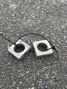 2007 OEM Rear Axle Chain Adjuster Blocks Honda CRF450R 2007 CRF 450 R 07 - Picture 1 of 4
