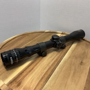 Vintage Kassnar 4x32mm Rifle Scope & Weaver Mounts Japan Waterproof GB2 - Picture 1 of 5