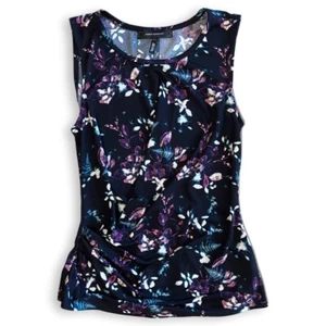 ROBERT RODRIGUEZ Navy Blue Floral Shirt - Size XS - Picture 1 of 4