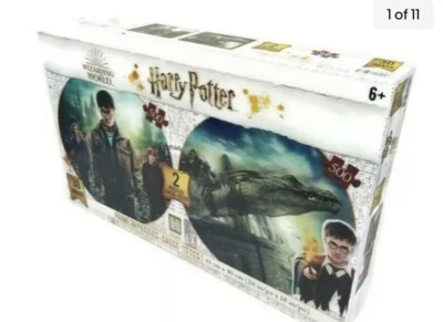  Rompecabezas lenticulares Harry Potter Wizarding World Prime 3D (2), 500 piezas cada uno - ¡NUEVO! Foto 1 de 4