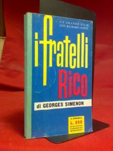 Georges Simenon - I FRATELLI RICO - 1958 / 1°ed. - Foto 1 di 3