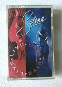 Vintage Selena "LIVE" Original Cassette Tape 1993 Capitol Partial Cover Insert - Picture 1 of 7