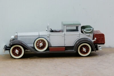 RIO #68, 1929 ISSOTA FRASCHINI TOWN CAR. 1-43 SCALE, Fair cond., missing 1 light - Image 1 of 4