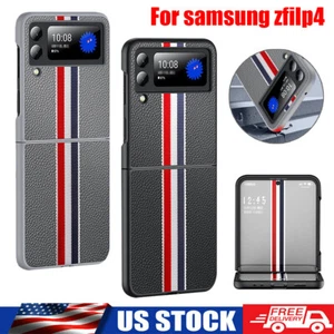 Limited Edition Genuine Leather Case for Samsung Z Flip 4 Premium Protection - Picture 1 of 12