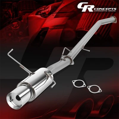 4.5" PUNTA SILENCIADOR REDONDO ESCAPE CATBACK CARRERAS PARA NISSAN 240SX S14 1995-1998 Foto 1 de 4