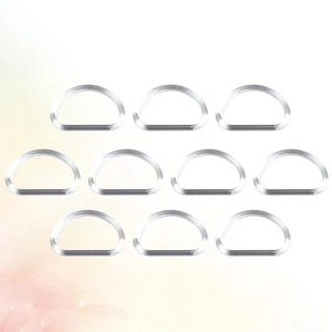  10 Stck. Taschenherstellung Zubehör Handtasche Zubehör Zum Selbermachen Griff geformt - Bild 1 von 11