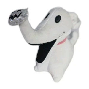 Disney The Nightmare Before Christmas 9" Zero Stuffed Plush Toy Silver Pumpkin - Picture 1 of 13
